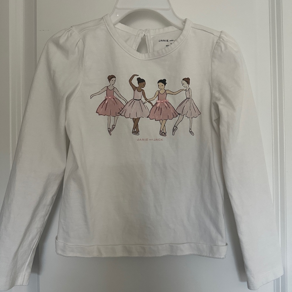 Cute Janie and Jack toddler girls top